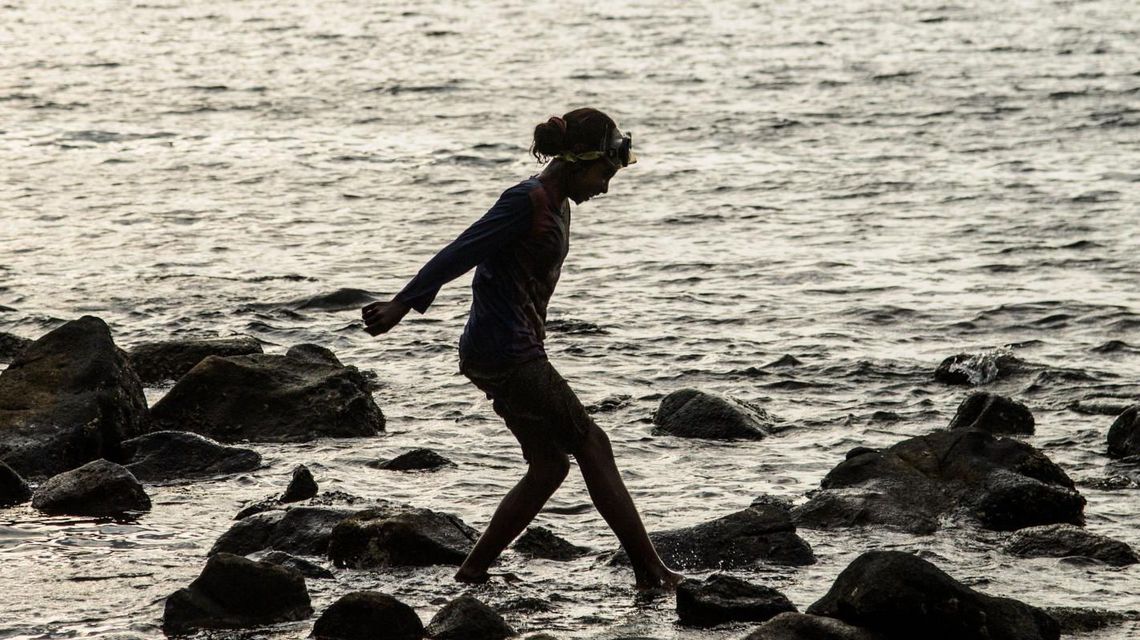 [Translate to english:] Mädchen am Strand